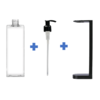 Dispensador de 480ml con Soporte de Pared